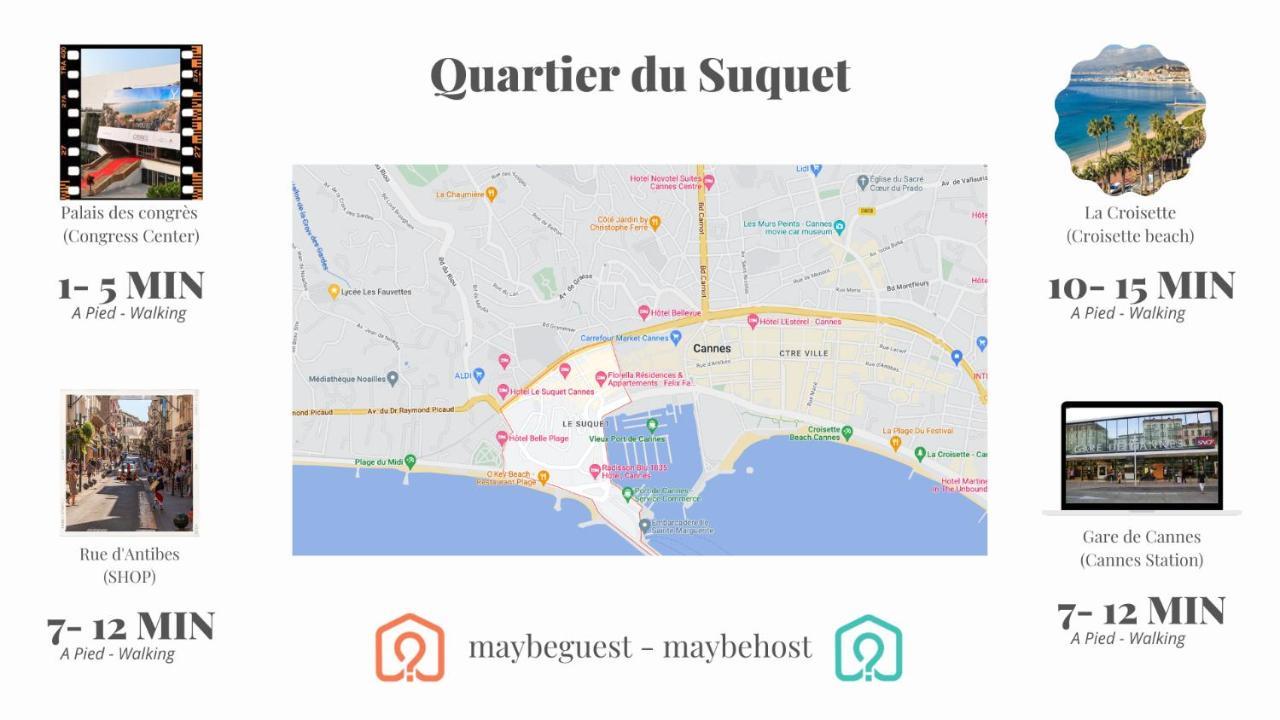 C001-Beau Studio Neuf Situe Au Centre Cannes Ngoại thất bức ảnh